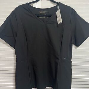 Figs Black Scrub Set